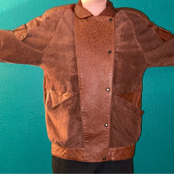 Vintage 80’s Avanti Genuine Pig Suede Jacket Size M EUC - Picture 5 of 13